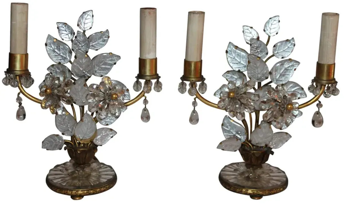 French Maison Bagues Table Lamps - Set of 2 - Something Vintage