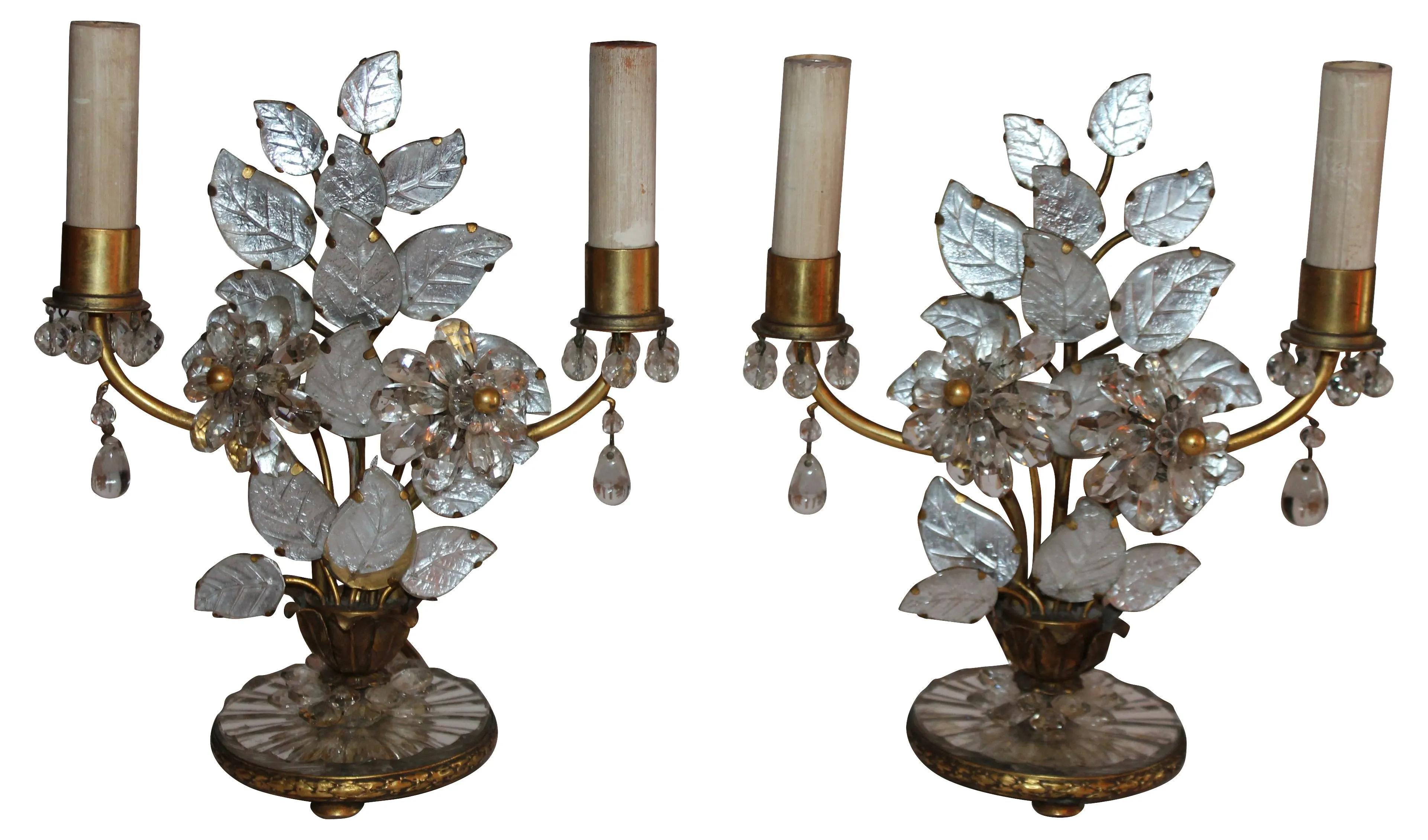 French Maison Bagues Table Lamps - Set of 2 - Something Vintage