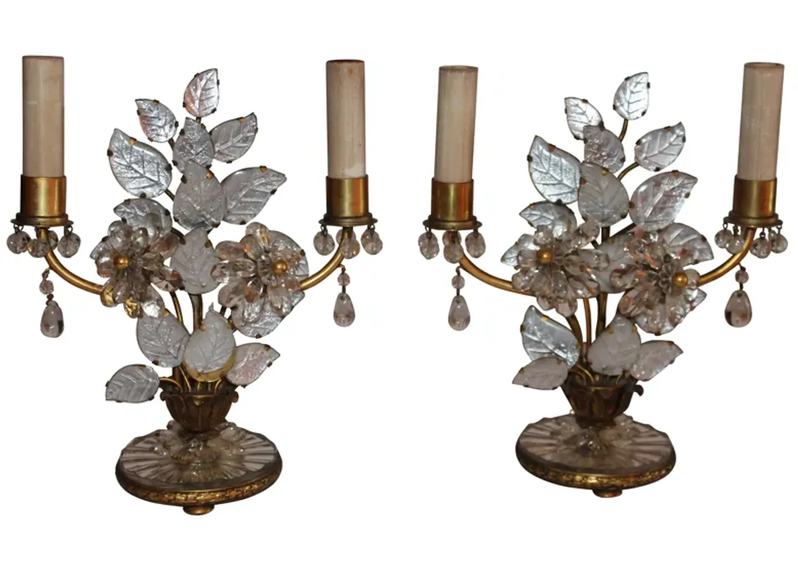 French Maison Bagues Table Lamps - Set of 2 - Something Vintage