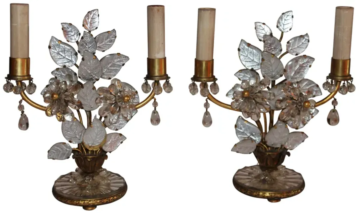 French Maison Bagues Table Lamps - Set of 2 - Something Vintage