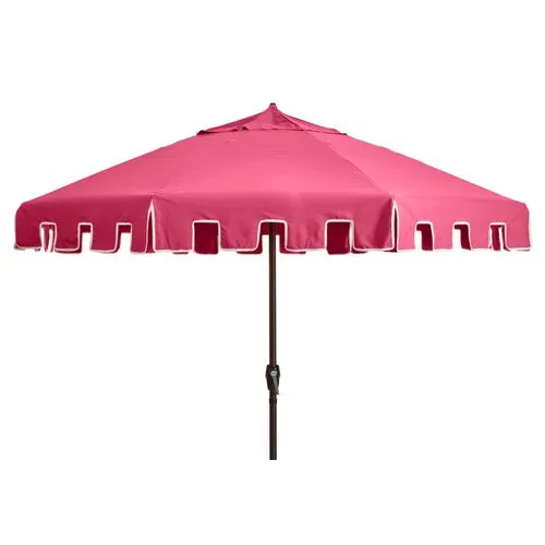 Poppy Patio Umbrella - Hot Pink