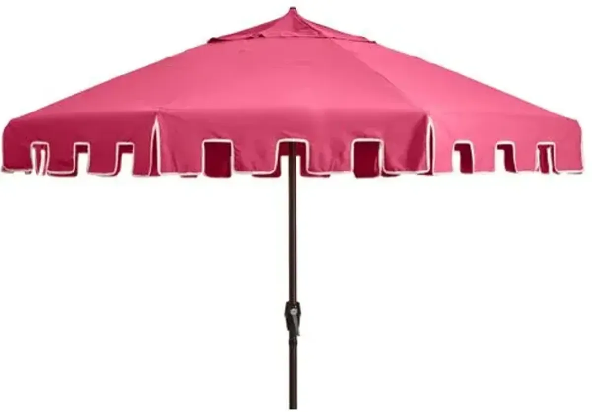 Nina Patio Umbrella - Sunbrella - Pink