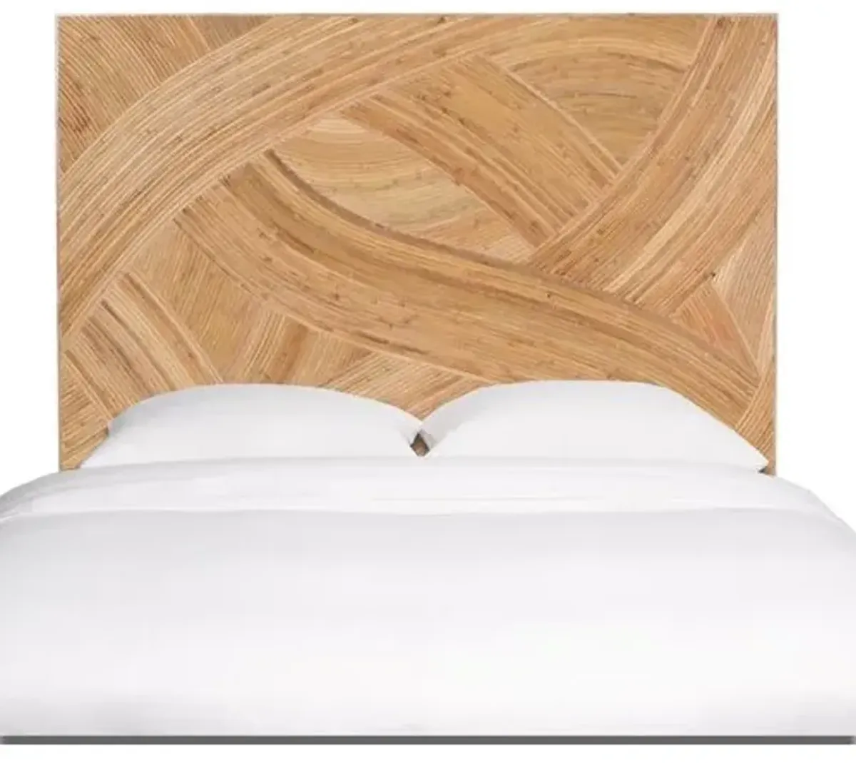 Swirl Headboard - Natural - Beige