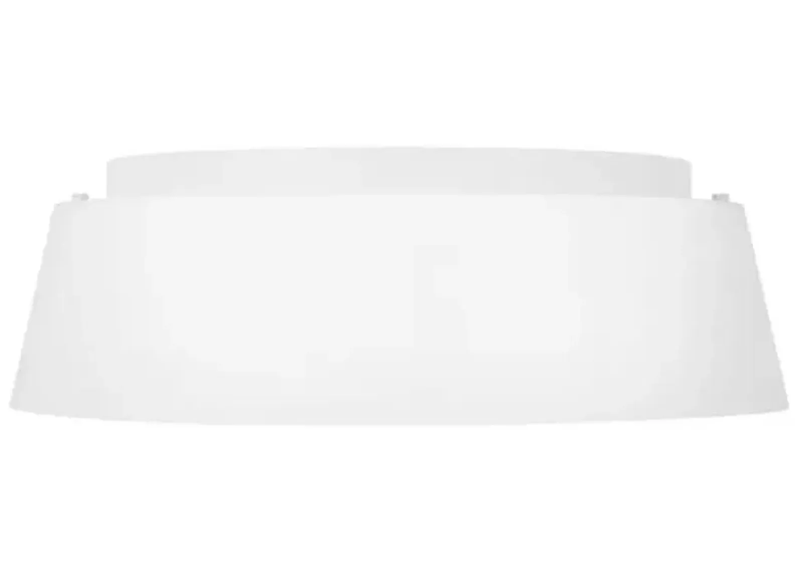 Visual Comfort - Asher 3-Light Flush Mount - Matte White