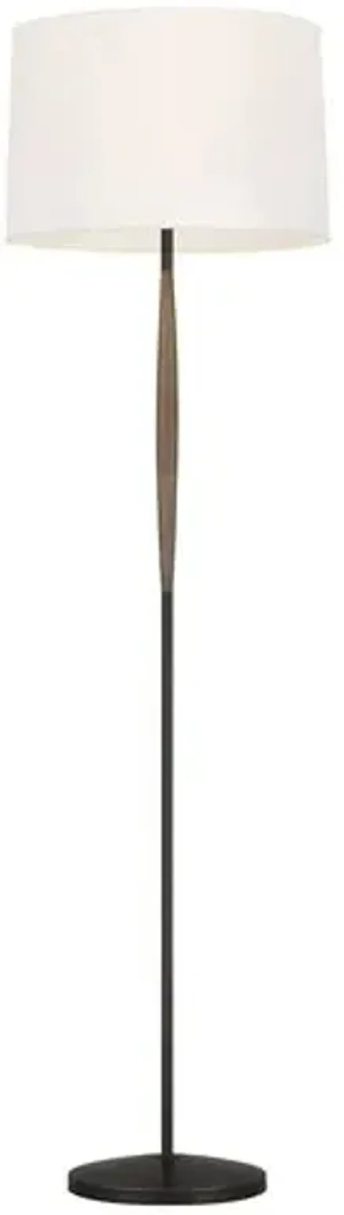 Visual Comfort - Ferrelli Floor Lamp - Weathered Oak