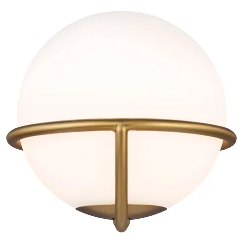 Visual Comfort - Apollo Sconce - Burnished Brass - Gold