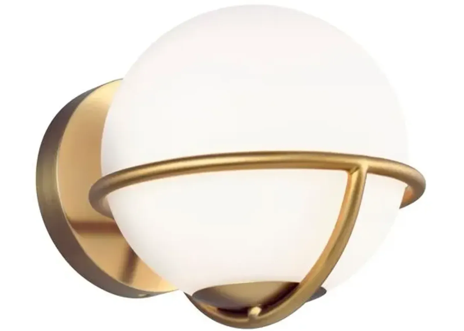 Visual Comfort - Apollo Sconce - Burnished Brass - Gold