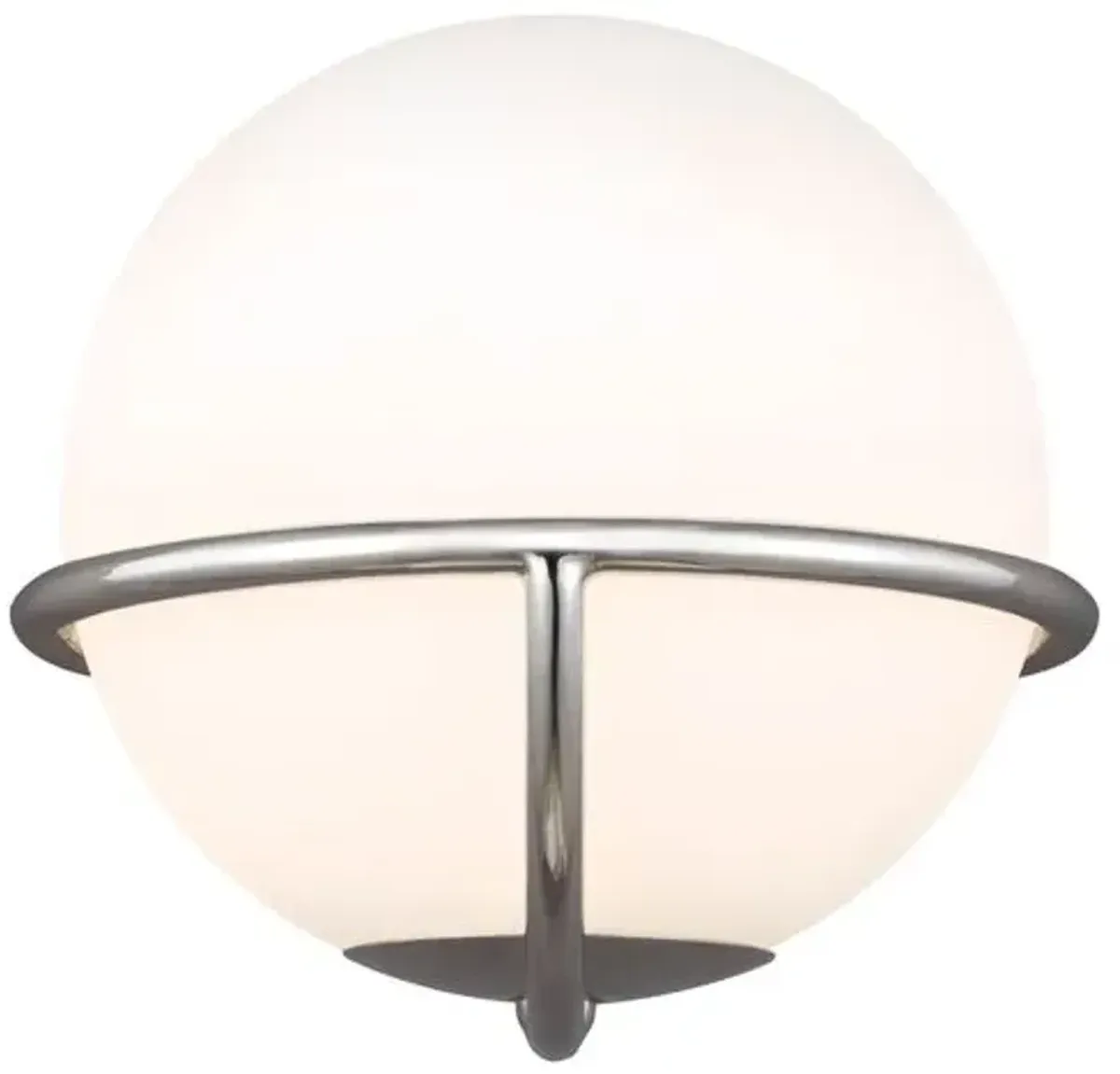 Visual Comfort - Apollo Sconce - Polished Nickel - Silver