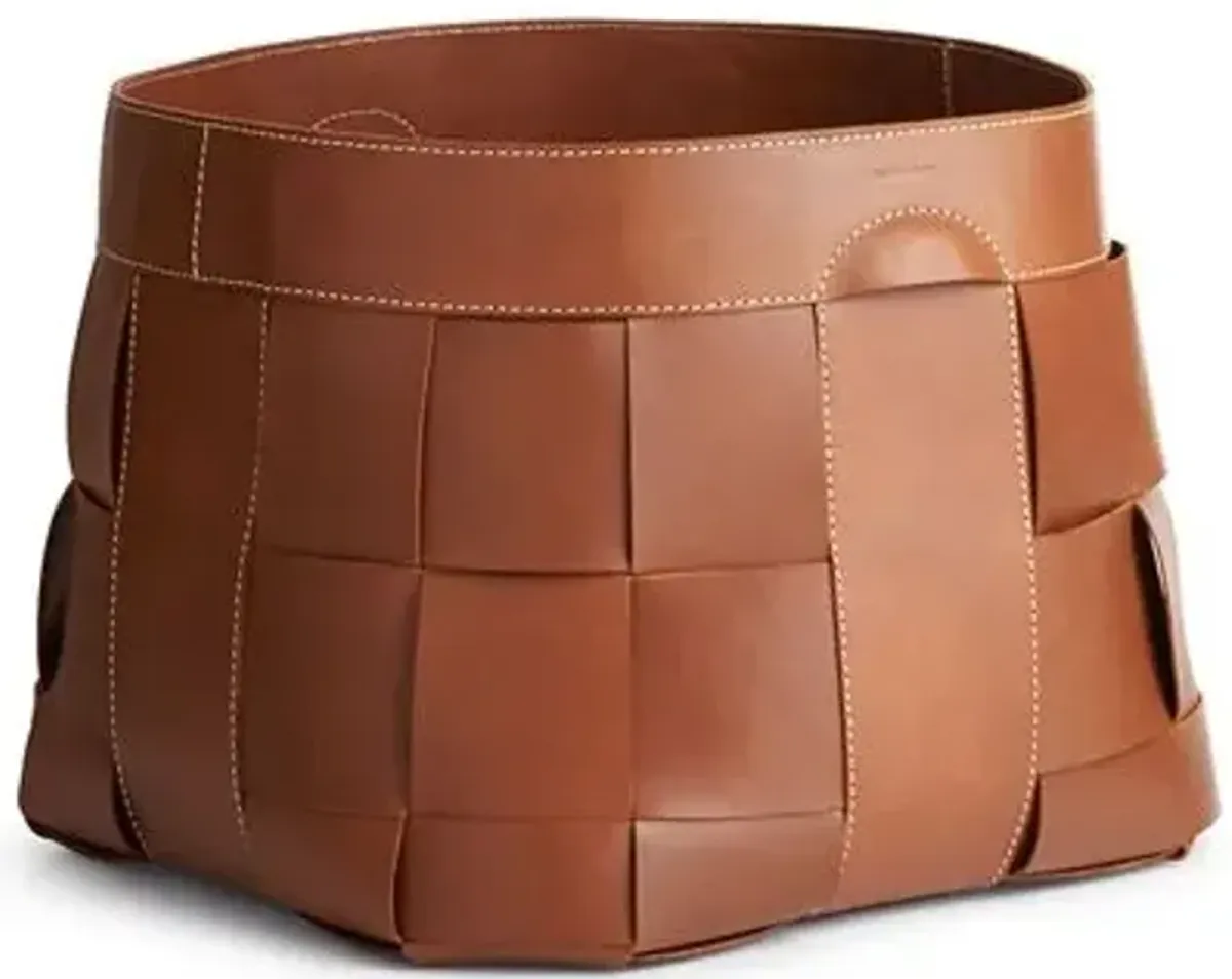 Hailey Basket - Ralph Lauren Home - Brown