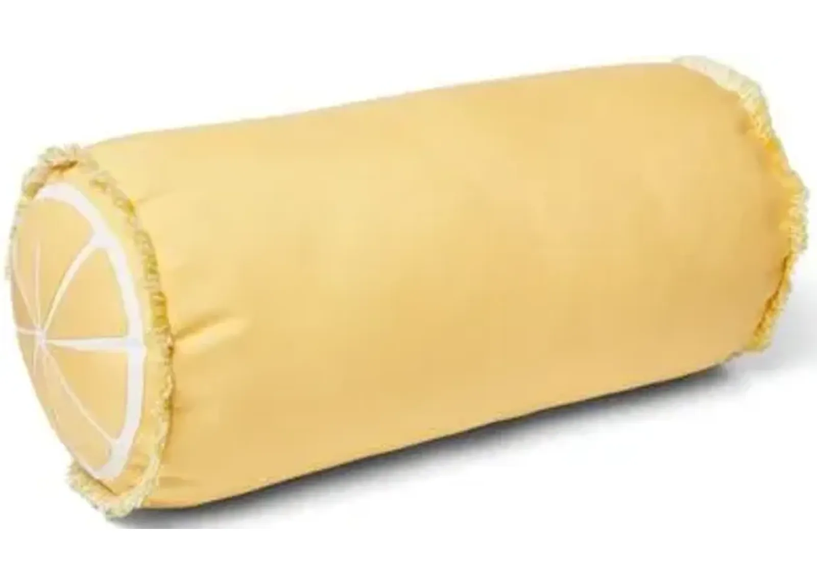 Kit 9x18 Outdoor Bolster Pillow - Yellow/White