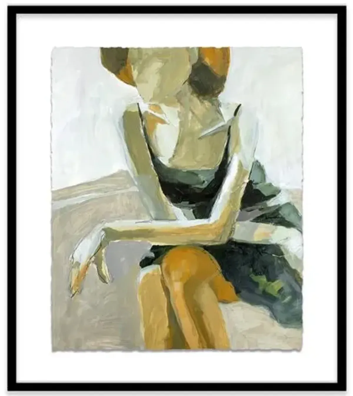 Jane Feil - Jen Drawing - Ivory