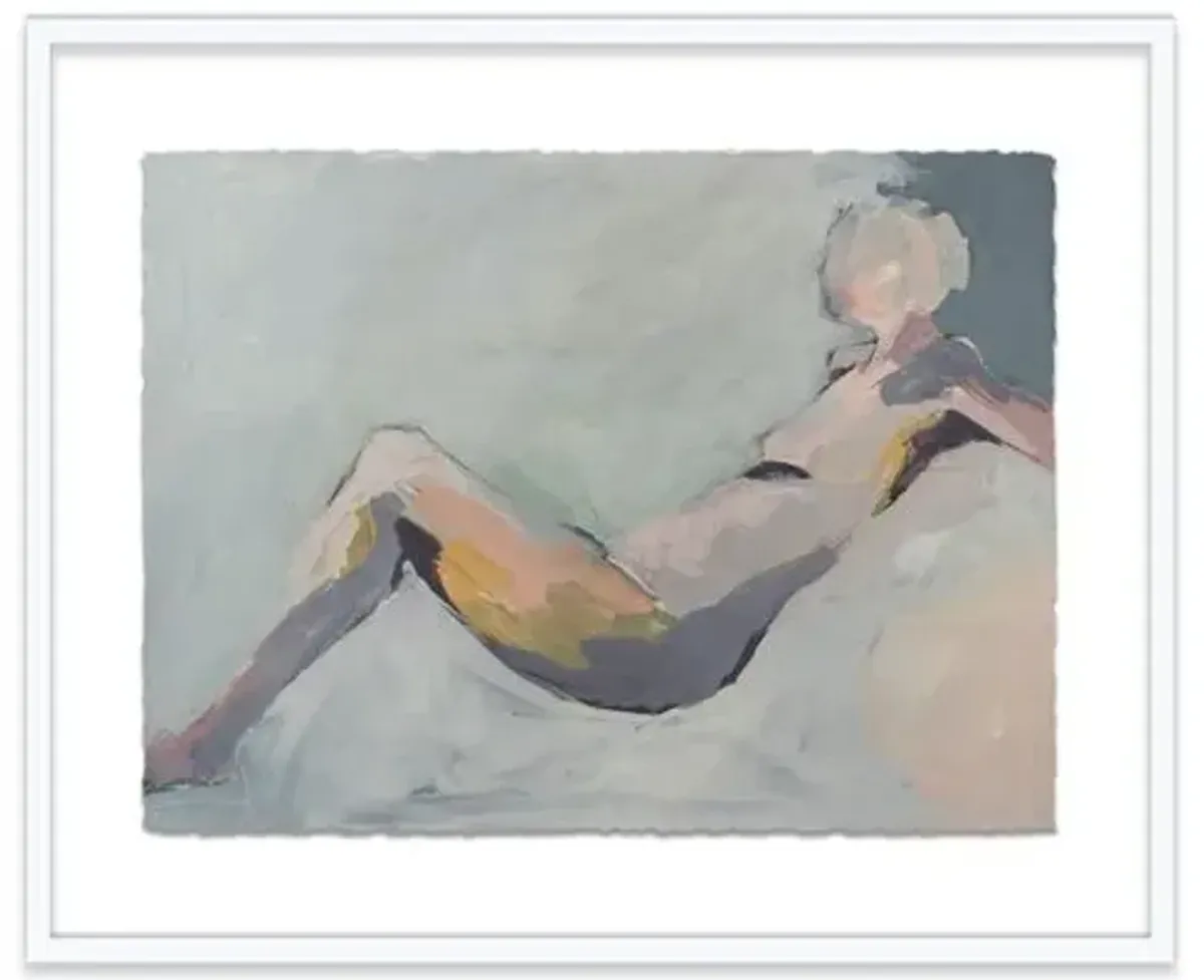 Jane Feil - Sarah Drawing - Ivory