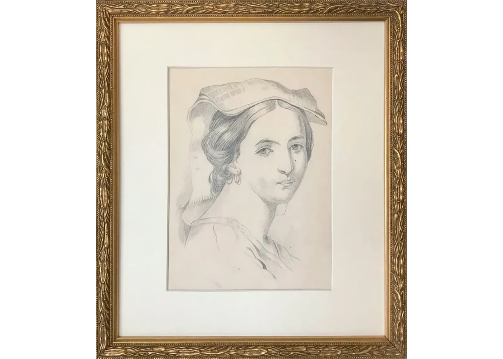 19th-C. Renaissance-Style Portrait - Antiquarian Art Company - Gray