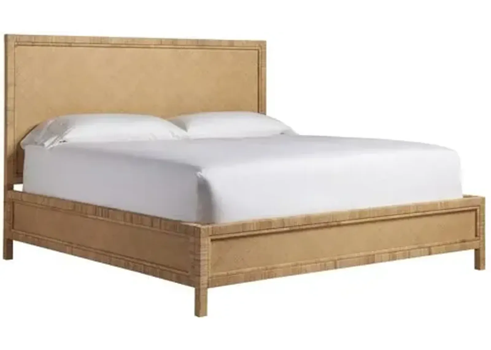 Coastal Living Folly Bed - Natural/White - Brown