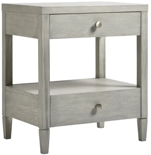 Coastal Living Duke Nightstand, Gray