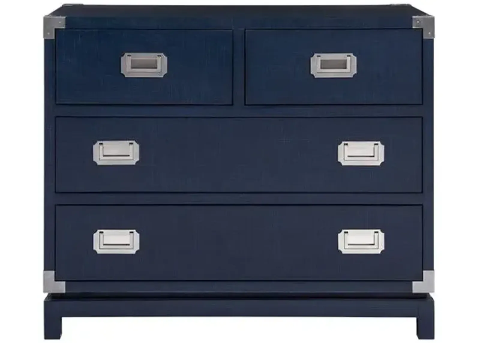 Coastal Living Tahoe Dresser - Blue/Silver