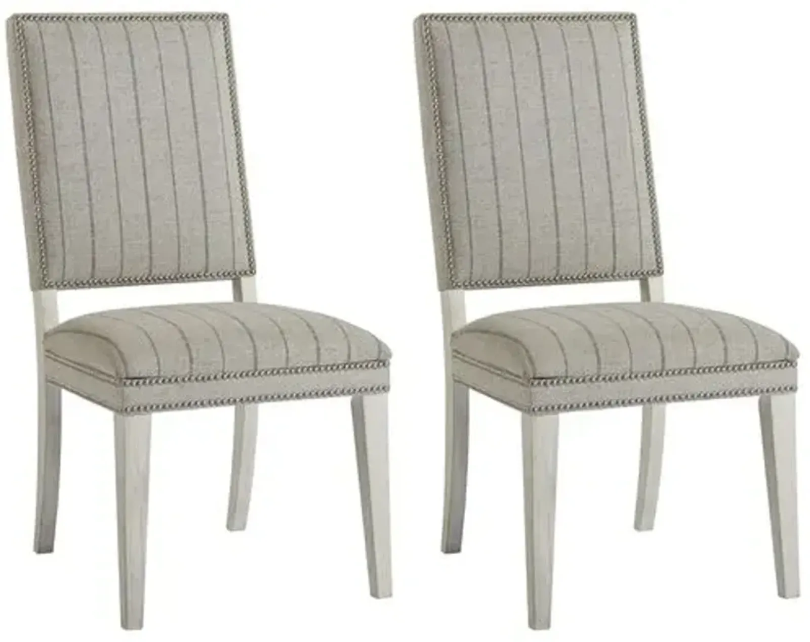 Coastal Living Set of 2 Shorewood Side Chairs - Gray/Blue