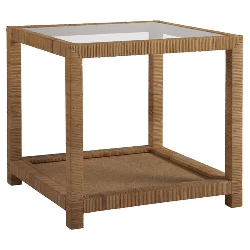 Coastal Living Key West Side Table - Natural - Beige