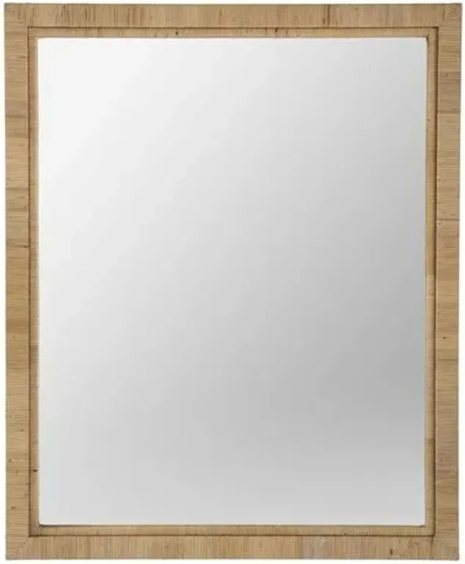 Coastal Living Rattan Peel Mirror - Natural - Beige