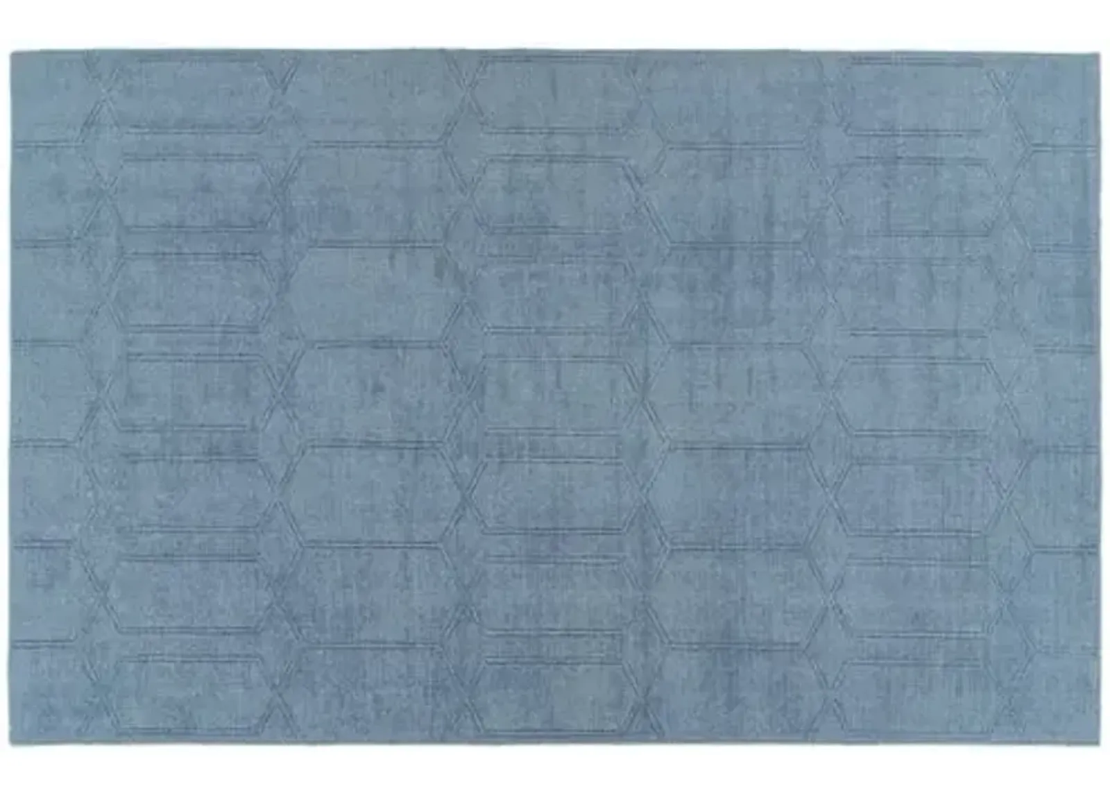 Sia Outdoor Rug - Blue - Blue