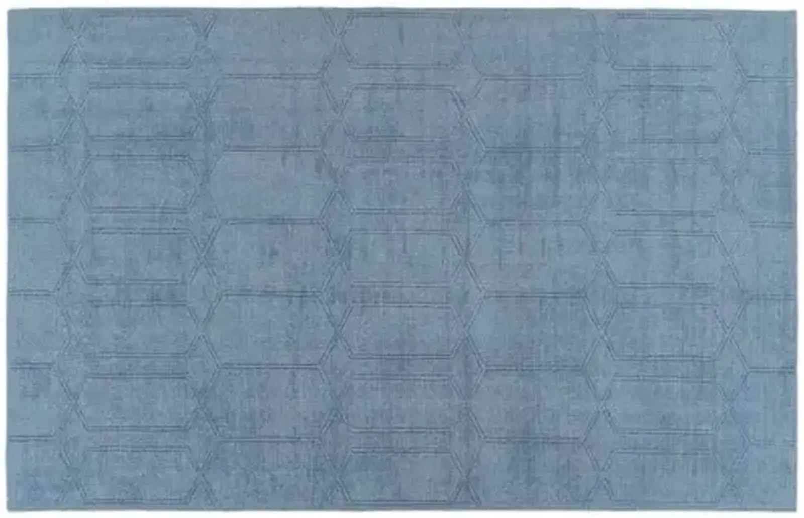 Sia Outdoor Rug - Blue - Blue