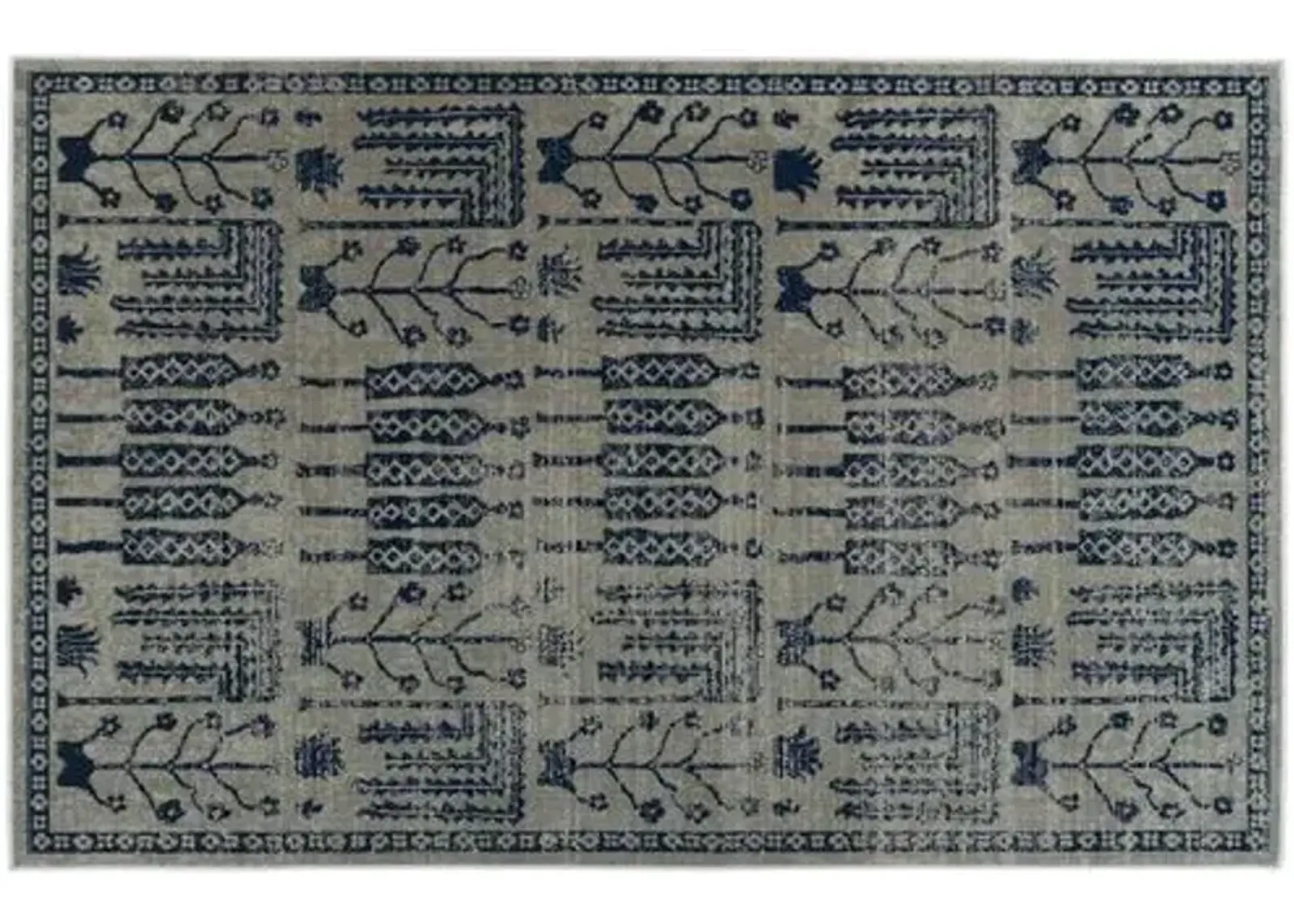 Arya Outdoor Rug - Blue - Blue