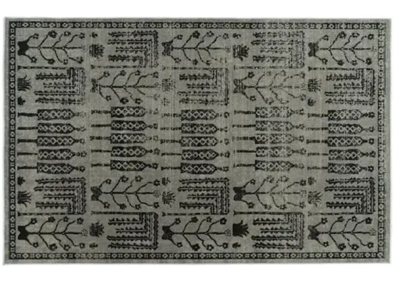 Arya Outdoor Rug - Gray - Gray