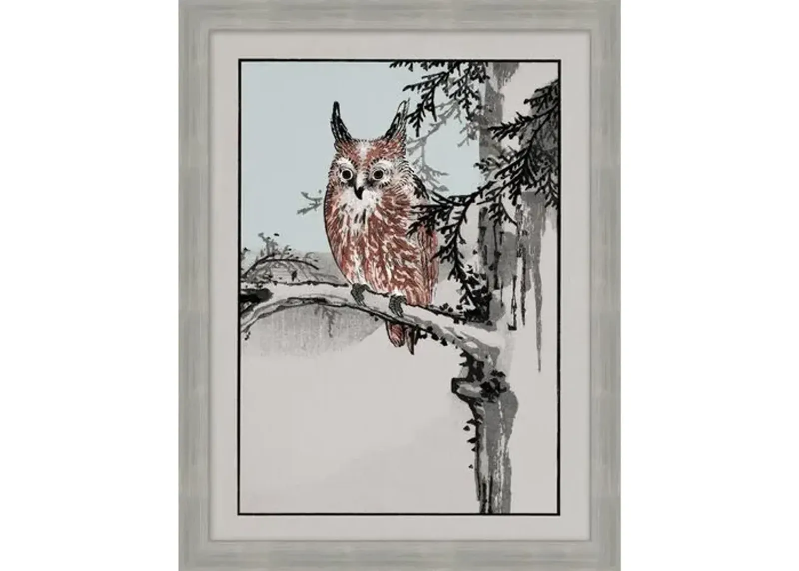 Japanese Owl - Silver