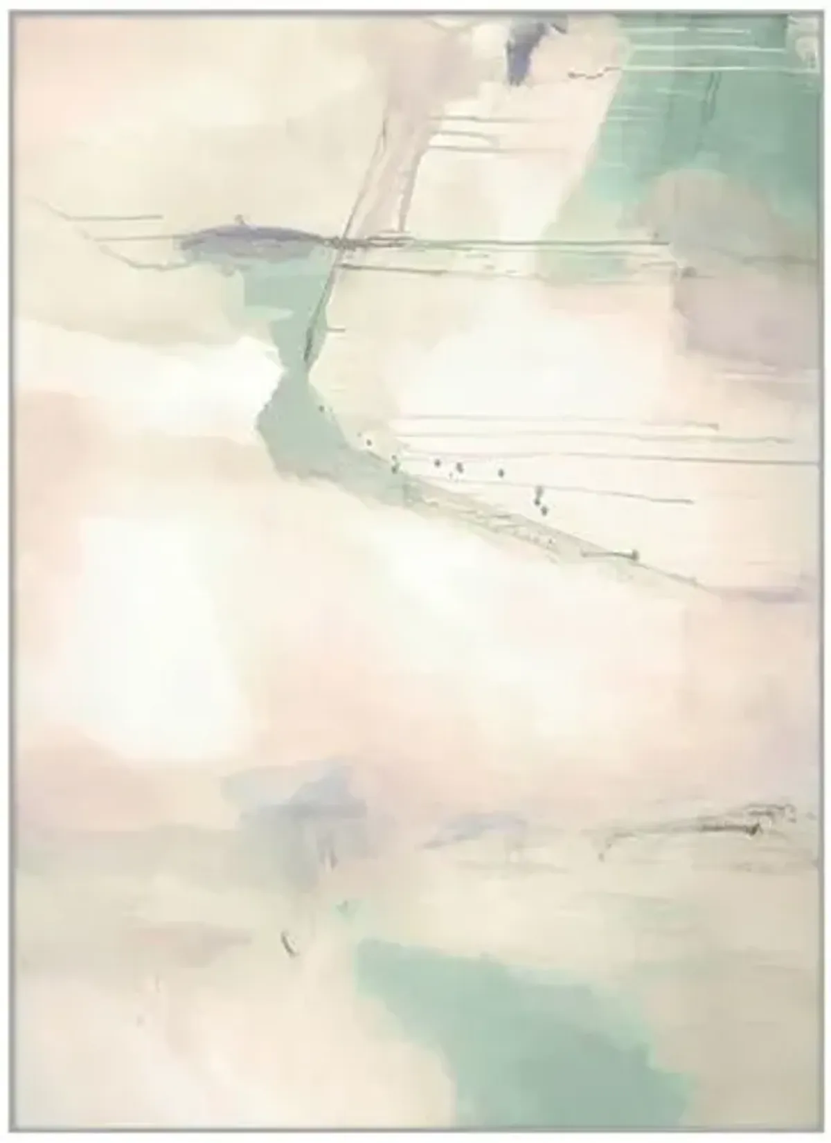 Abstract Money Maker IV - White
