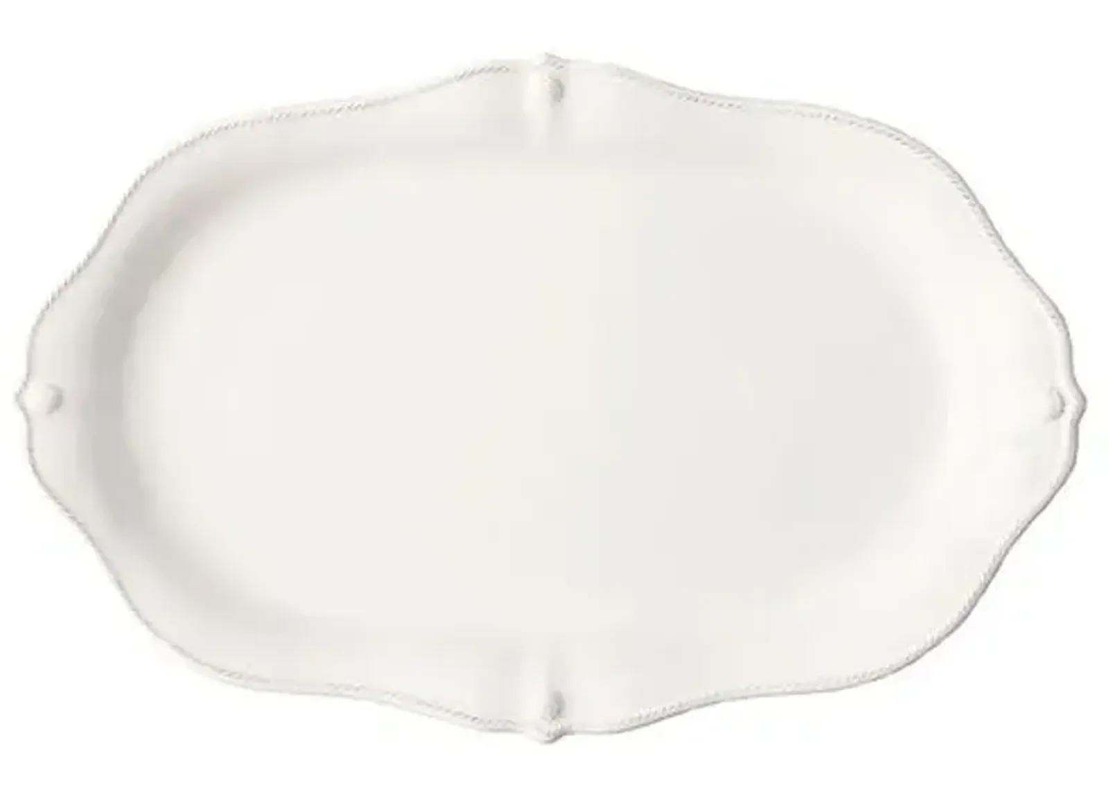 Berry & Thread Platter - Whitewash - Juliska