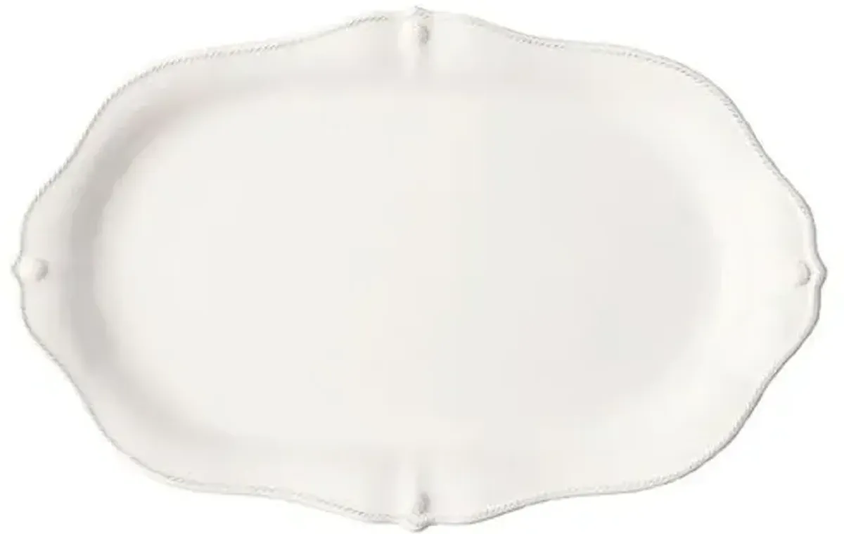 Berry & Thread Platter - Whitewash - Juliska