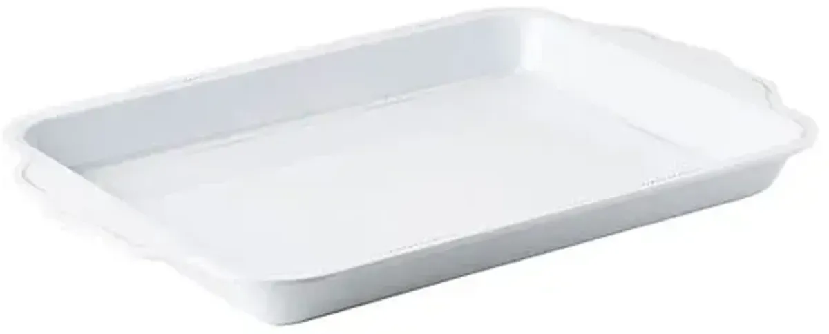 Berry & Thread Melamine Tray - Whitewash - Juliska