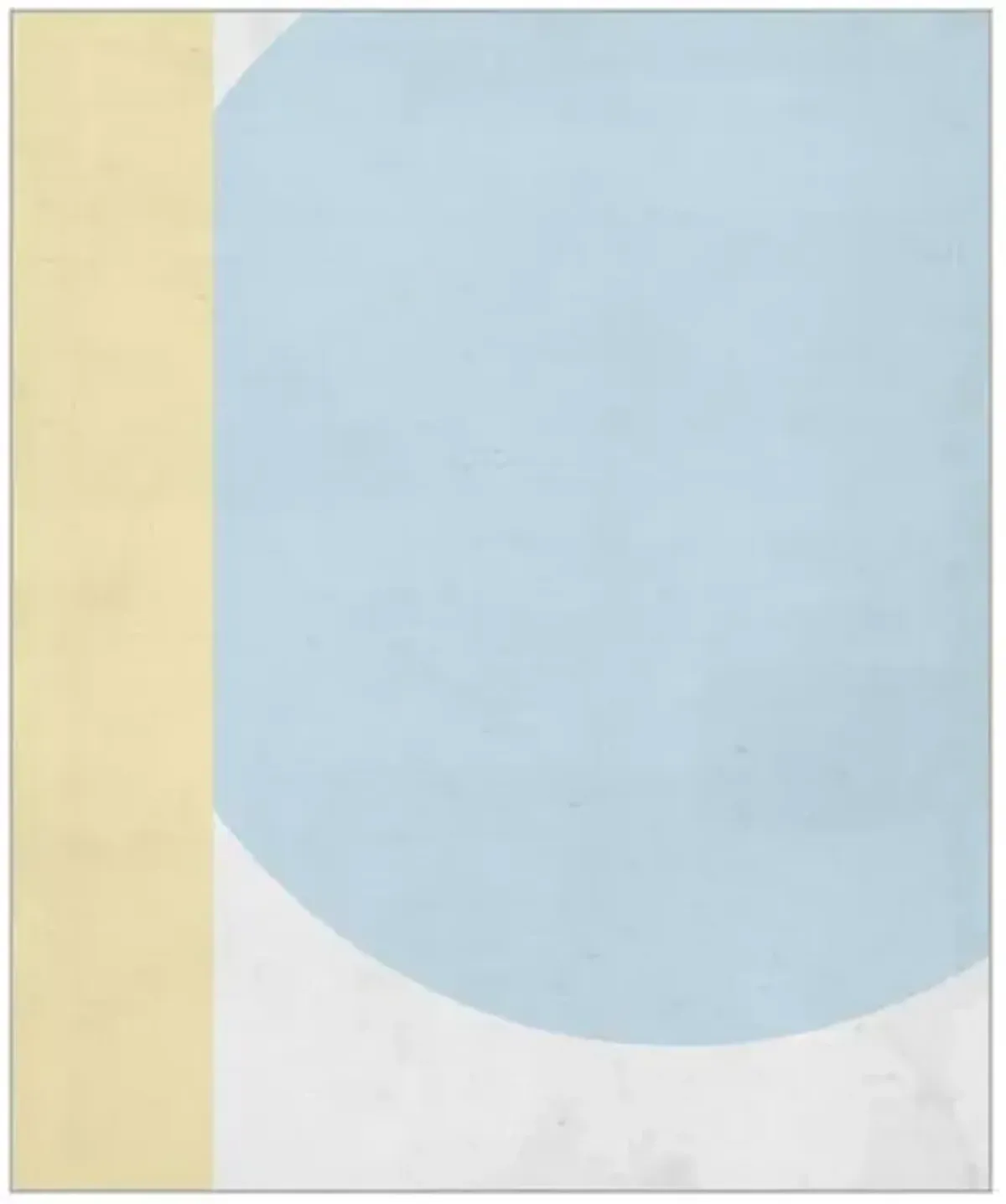 Lillian August - Pastel Geometric II - White