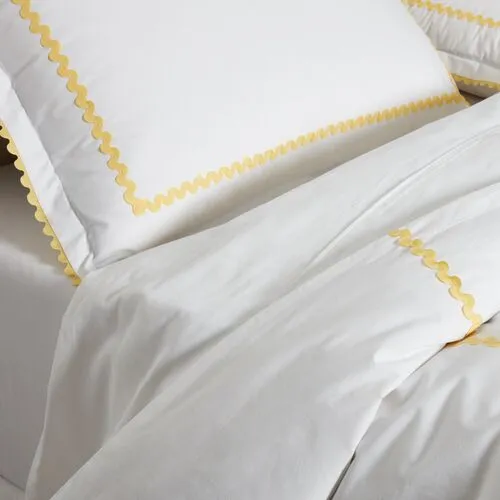 April Duvet Set - Yellow