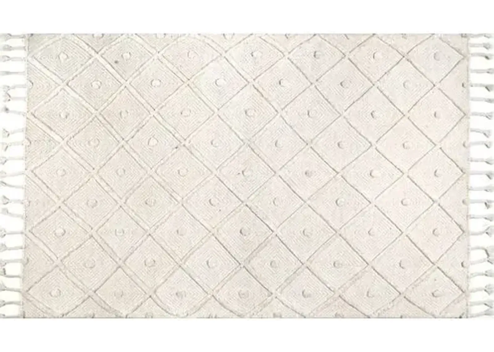 Jinny Kids' Rug - Ivory - Ivory