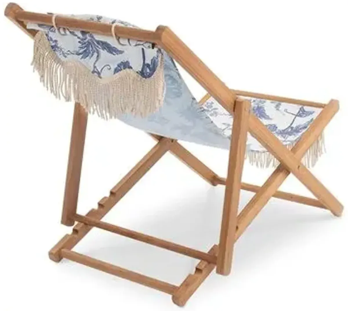 Elodie Sling Beach Chair - Chinoiserie