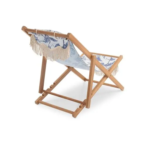 Elodie Sling Beach Chair - Chinoiserie