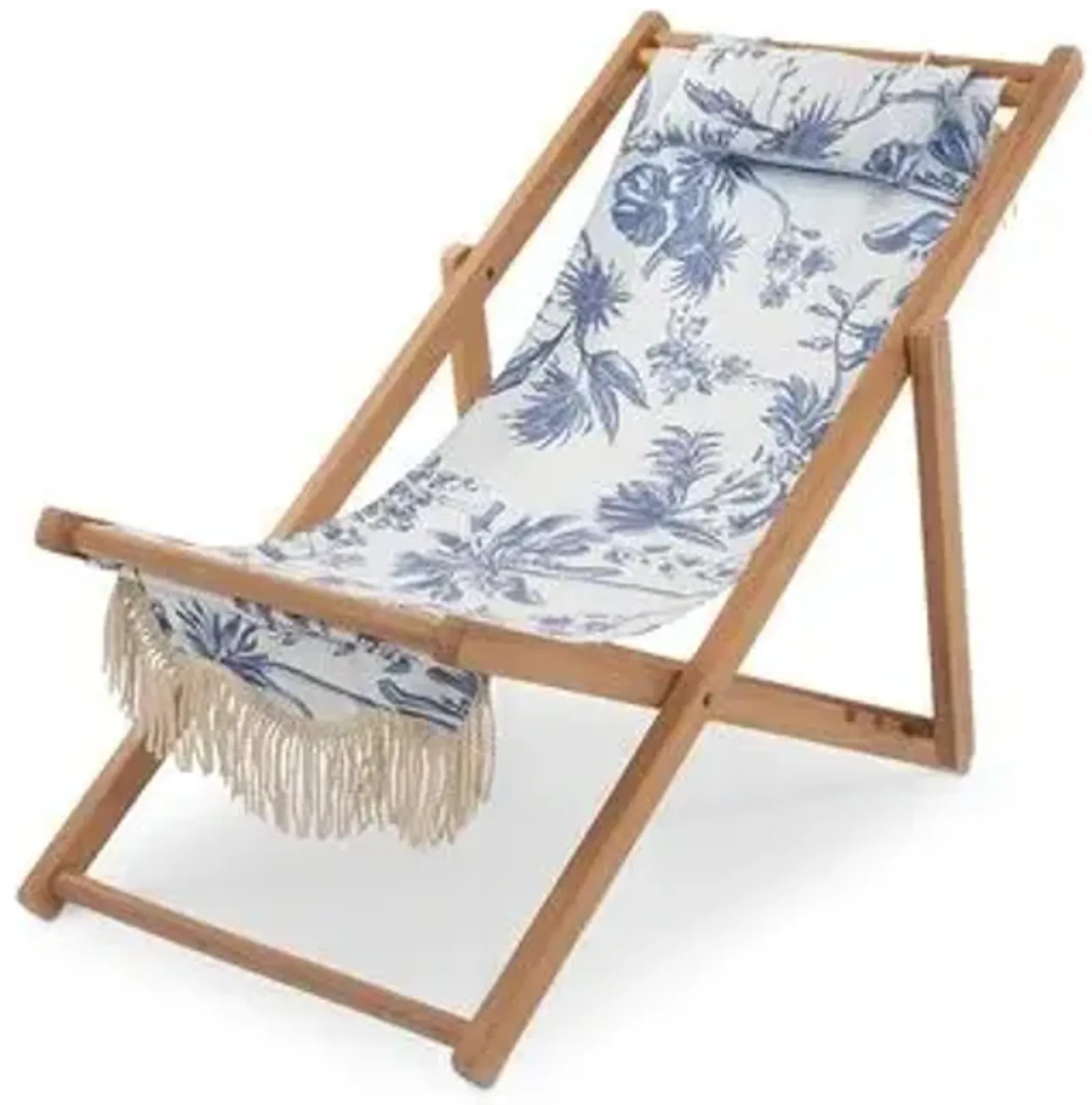 Elodie Sling Beach Chair - Chinoiserie