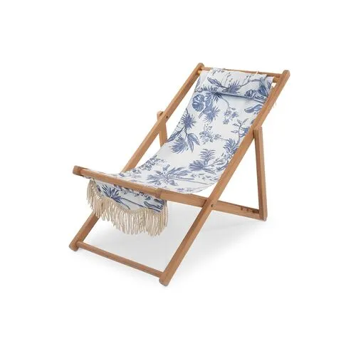 Elodie Sling Beach Chair - Chinoiserie