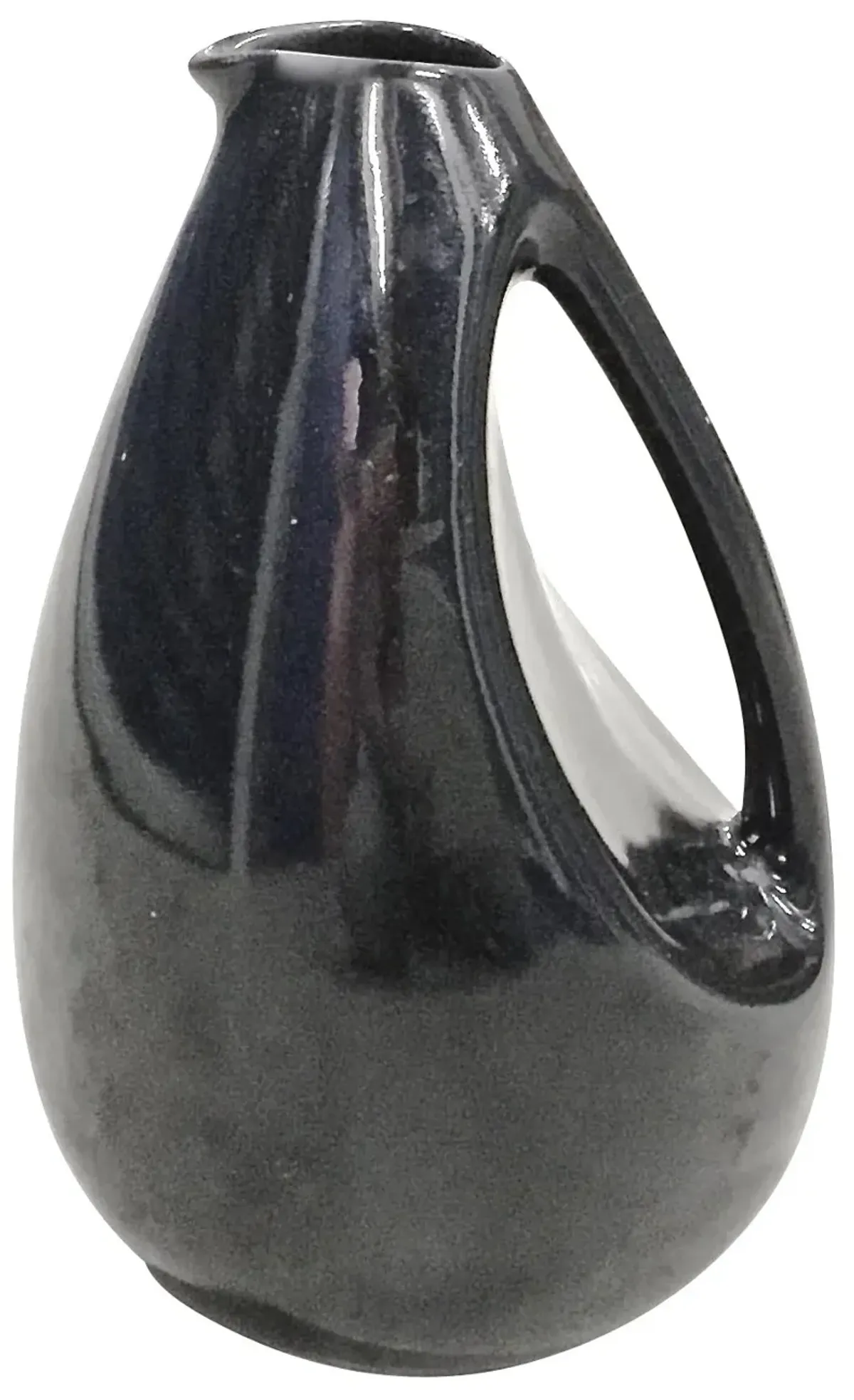 Mid-Century Modern-Style Pitcher - Vermilion Designs - black