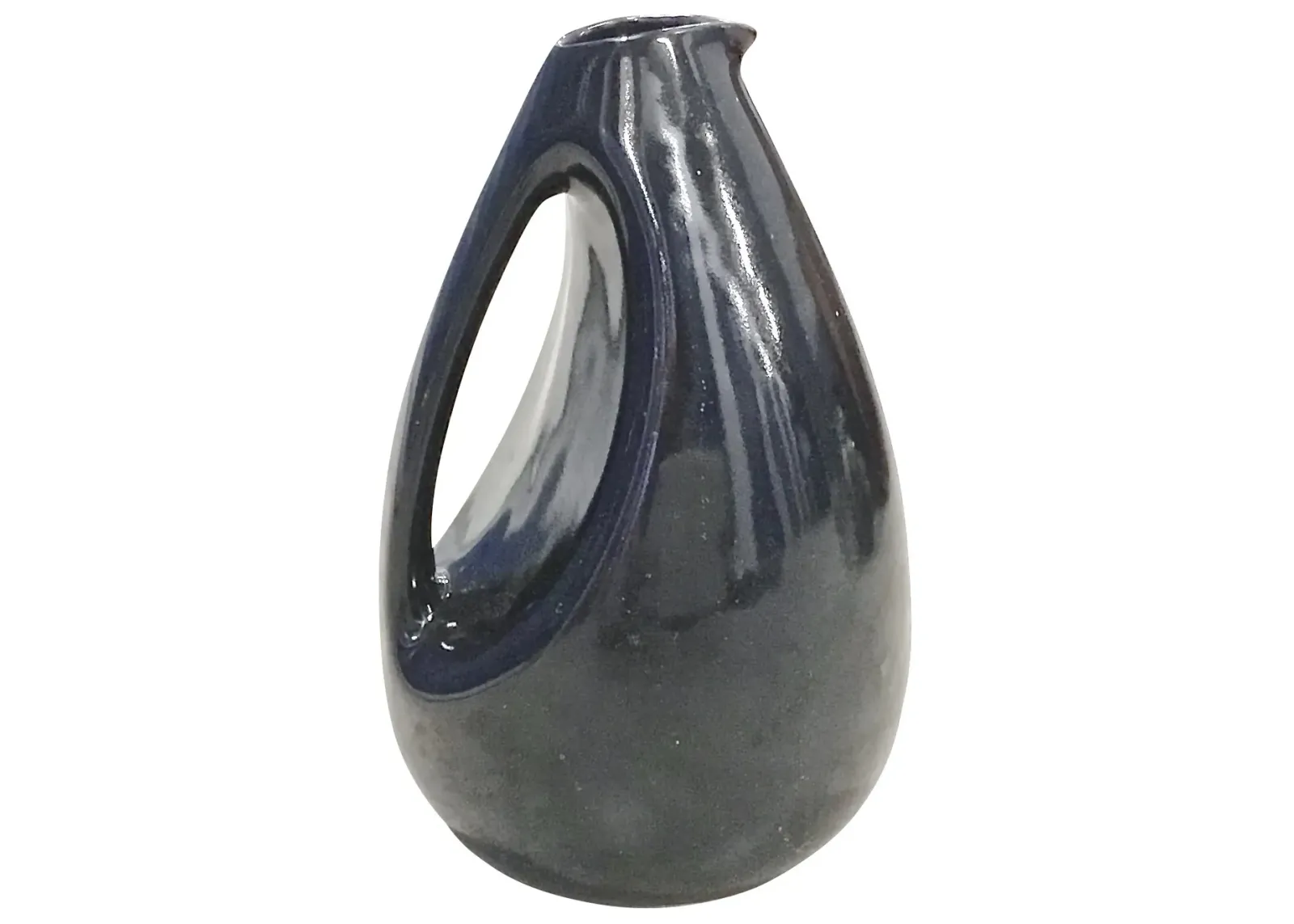 Mid-Century Modern-Style Pitcher - Vermilion Designs - black