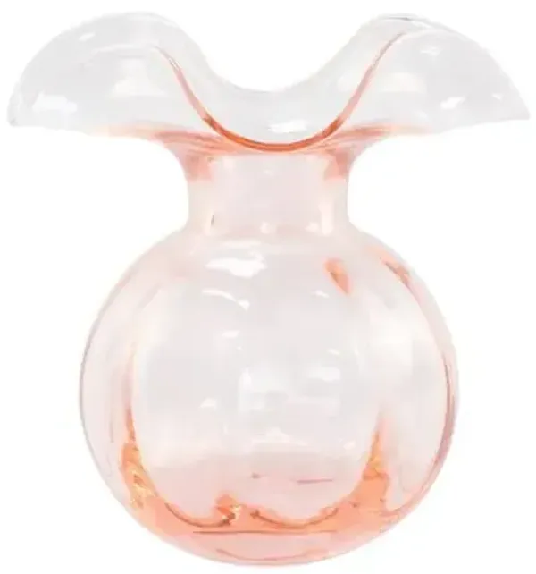 6" Hibiscus Bud Vase - VIETRI - Pink