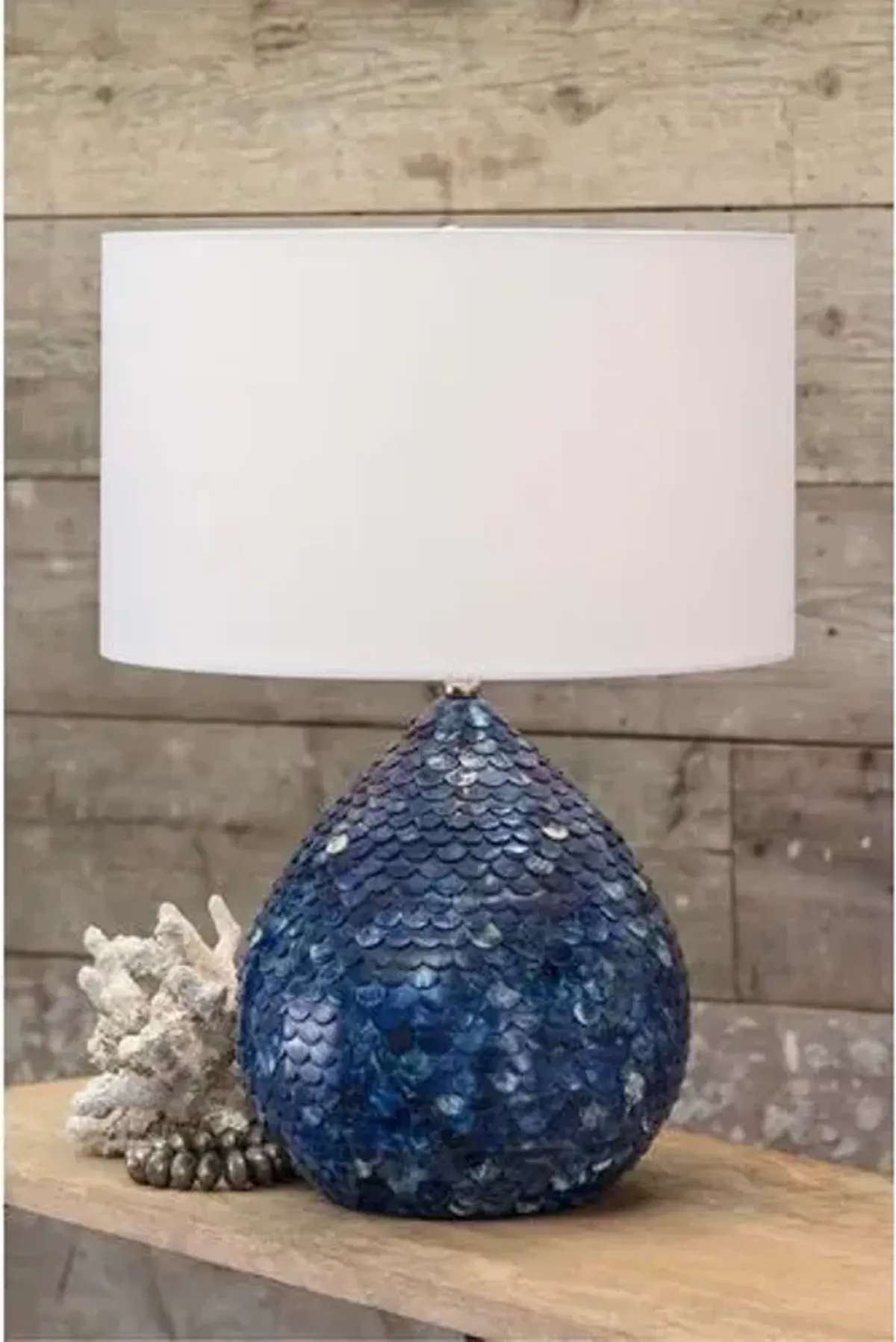 Sirene Table Lamp - Blue - Regina Andrew