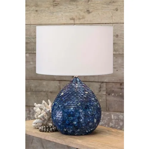 Sirene Table Lamp - Blue - Regina Andrew