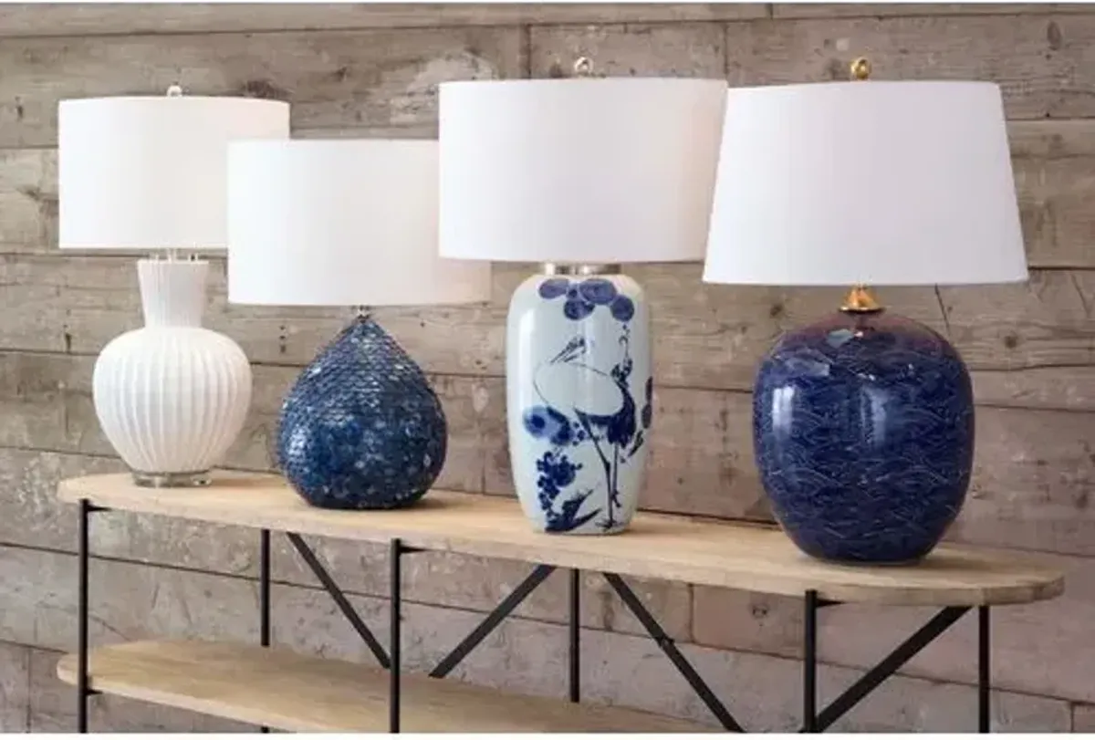 Sirene Table Lamp - Blue - Regina Andrew