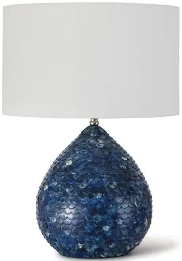 Sirene Table Lamp - Blue - Regina Andrew