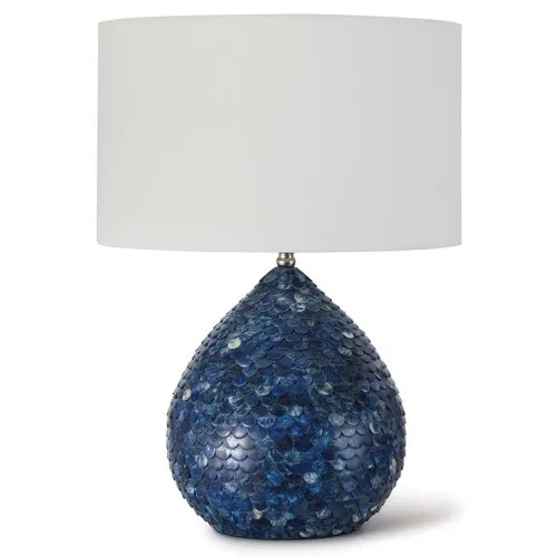 Sirene Table Lamp - Blue - Regina Andrew