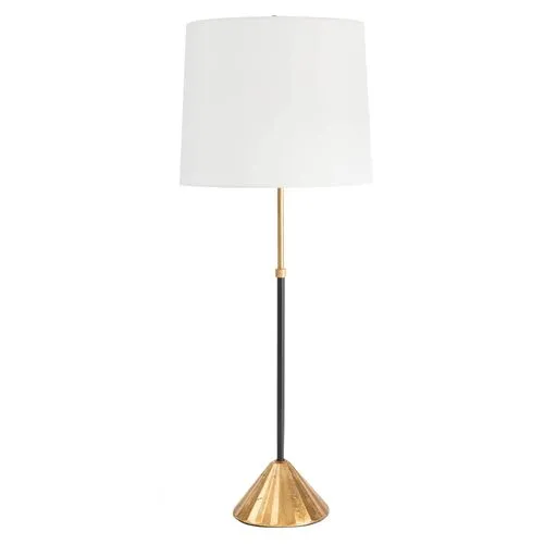 Coastal Living Parasol Table Lamp - Gold Leaf - Regina Andrew