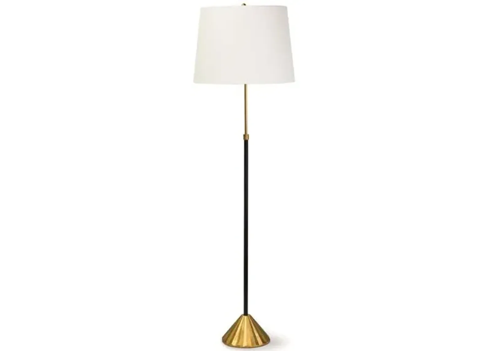 Coastal Living Parasol Floor Lamp - Gold Leaf - Regina Andrew