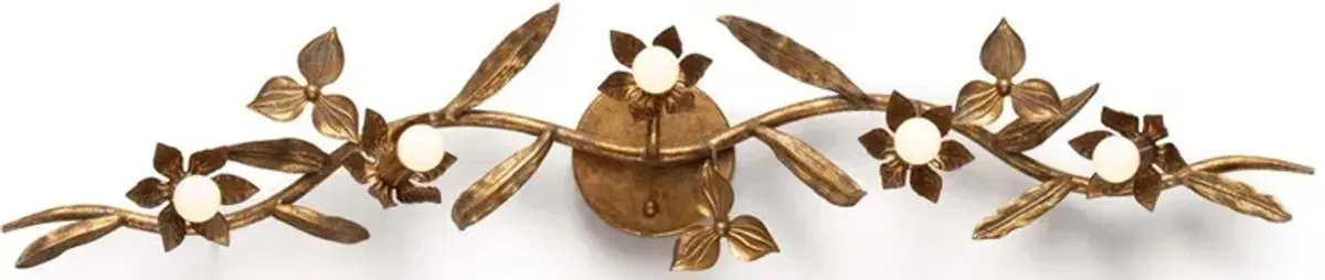 Trillium Wall Sconce - Brass - Regina Andrew - Gold